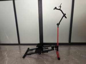Nueva máquina de esquí escaladora <span class=keywords><strong>2</strong></span> en 1 ajustable 3 niveles escalera paso a paso para entrenamiento en casa con soporte para teléfono - Product Image 4