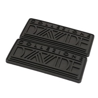 Étiquettes à coudre personnalisées promotionnelles en PVC recyclé gaufré 3D avec logo en caoutchouc gravé et dos auto-adhésif