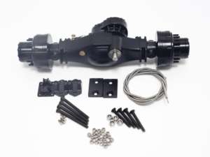 1/14RC camion à benne basculante arrière à travers l'essieu ceinture réduction de <span class=keywords><strong>roue</strong></span> bricolage accessoires de voiture modifiés - Product Image 5