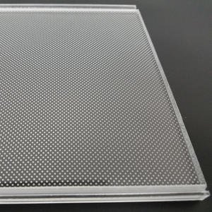 Enhanced Luminosity LGP Optical Grade PMMA Direct-Lit LED Lighting Guide Plate For Downlight <b>Spot</b> Light Rina Tech - Product Image 1