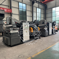 Granulateur automatique de fil de cuivre 300-500 kg/h avec moteur et engrenages, équipement de recyclage de câbles usagés