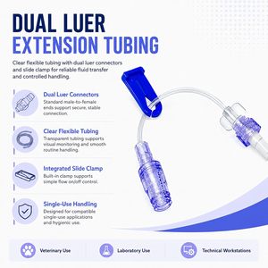 Kit de Conectores para Vía Intravenosa, Válvula sin Aguja, Conector Desechable y Estéril sin Aguja - Product Image 2