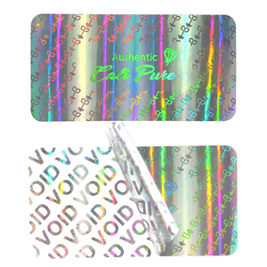 Étiquettes de sécurité anti-effraction personnalisées, autocollants anti-contrefaçon laissant un marquage VOID lorsqu'ils sont retirés pour l'emballage des produits - Product Image 4