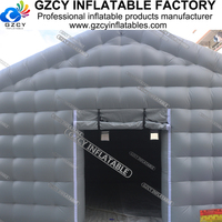 Offre Spéciale caractéristique imperméable de grande partie ou de boîte de nuit de tente gonflable noire portative de 20ft