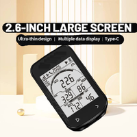 IGPSPORT BSC100S Speedometer komputer sepeda, aksesori sepeda jalan MTB Sensor kayuhan kecepatan GPS + ANT