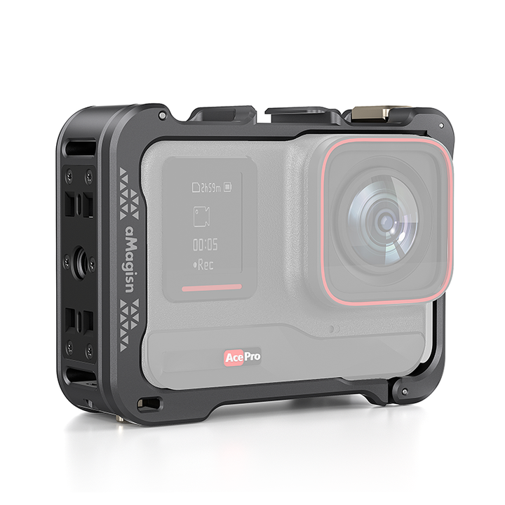 Metal Rabbit Cage For Insta360 Ace Pro Quick Release Protection