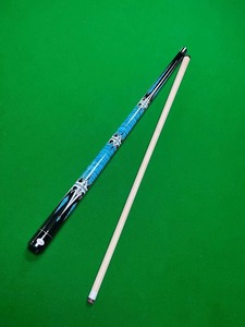 Taco de billar de madera de arce de 58 pulgadas con unión central, taco de dos piezas con punta de 13 mm para billar americano y snooker - Product Image 6