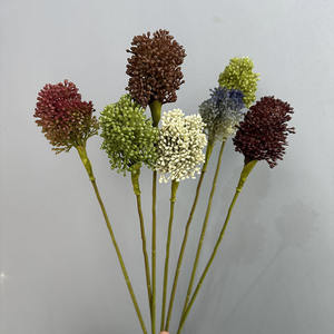 Fleur artificielle en forme de boule d'oignon, toucher doux, haute qualité, pour la décoration d'événements - Product Image 6