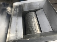 Dubbele Schroef Pers Groentesap Extractie Machine, Onschadelijke Behandeling Afval Residu Extrusie Uitdroging