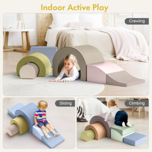 Sân chơi trong nhà mềm chơi leo núi thiết bị trẻ em mềm chơi thiết lập với leo featurel cho vui chơi giải trí công viên & trường học - Product Image 4
