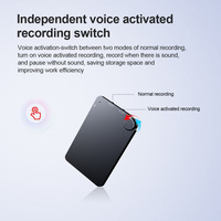 Carte vocale K2 Enregistreur intelligent Audio Mini Enregistrement sonore Enregistrement numérique professionnel Enregistrement HD Réduction du bruit Stylo vocal Lecteur MP3