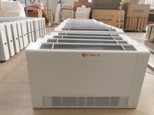 Unité de ventilo-convecteur de climatisation murale et sur pied ultra-mince de 130 mm pour le système CVC, pour le refroidissement - Product Image 3