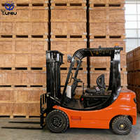 Prijs elektrische heftruck China 4x4, 4WD heftruck 3 ton, off-road elektrische heftruck