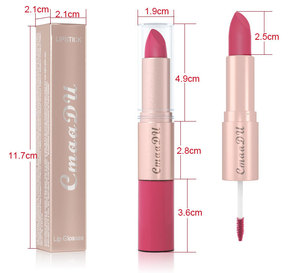 Colorful Matte Lip Glosses and Matte Lipstick As Lipstick and Power Blusher - Product Image 6
