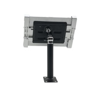 Support de tablette en alliage d'aluminium TOPFREE avec verrouillage par clé, pour iPad 8-13 pouces, rotation à 360 degrés, réglable, antivol, support de bureau