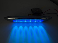 Feu Stop Supérieur LED 15 LED Super Lumineux Rouge Ambre Blanc pour Camion, Garantie Mois, Nouveau, Vente Chaude
