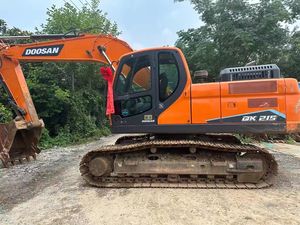100% Excavateurs d'occasion originaux Doosan Dx215 Pelle d'occasion à vendre Pelles sur chenilles d'occasion - Product Image 2