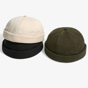 Gorras de Béisbol Personalizadas al por Mayor, Gorra de Marinero Docker de Algodón, Gorra Docker de 6 Paneles sin Visera - Product Image 2