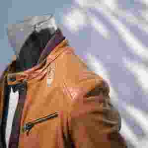 جاكيتات جلدية قصيرة مخصصة للرجال بتصميم راكبي الدراجات النارية | مصنع سترات راكبي الدراجات النارية بتصميم عصري - Product Image 5