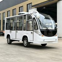 Bus touristique électrique personnalisé à prix d'usine, support OEM, véhicule navette multiplaces pour visites, batterie au plomb-acide 3,5-5KW
