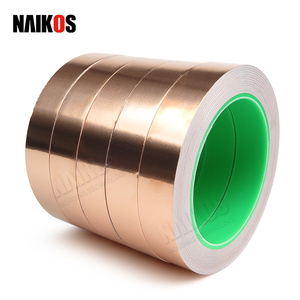 เทปต่อสายดินทองแดงพร้อมเทปฟอยล์ทองแดงนำไฟฟ้าสองด้านวัสดุกระจกสีป้องกันตนเอง - Product Image 2