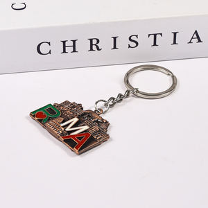 Italie Voyage Qualité Souvenir Porte-clés Clé En Métal Personnalisée avec Logo Design <span class=keywords><strong>Rome</strong></span> Porte-clés pour Cadeaux de Destination Touristique - Product Image 2
