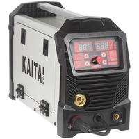 Soudeuse MIG-200C 220V 3 en 1 MIG/MMA/TIG Sans gaz Fil fourré Flux Cored Fil plein pour le traitement des métaux en acier inoxydable