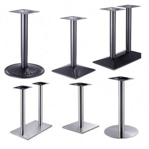 WEKIS Customized Aluminum & Iron Modern Furniture Legs with <b>Black</b> Finish for Hotel and Living Room <b>Table</b> Use - Product Image 4