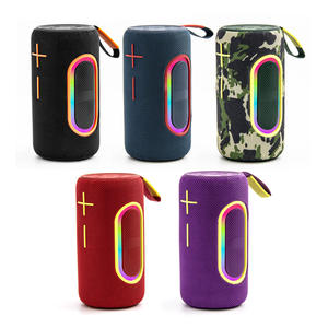Boîte à musique RGB puissante, enceinte portable rechargeable, subwoofer, son stéréo puissant pour la maison, camping, enceinte sans fil pour l'extérieur - Product Image 1