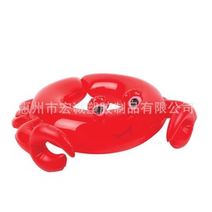 Flotador Inflable de Cangrejo para Niños, Diseño Animal, Material de PVC, para Uso Doméstico, Natación y Deportes Acuáticos - Product Image 2