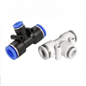 Connettore Pneumatico a Tre Vie Tipo PEG <span class=keywords><strong>T</strong></span> CHDLT, Nuovo Raccordo per Freni ad Aria e Connettore per Valvole dell'Aria - Product Image 2