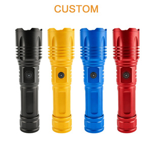 <span class=keywords><strong>Linterna</strong></span> Táctica <span class=keywords><strong>LED</strong></span> Recargable USB Brightenlux Zoom Súper Brillante de Alta Potencia, Impermeable, 26650, 1000 Lúmenes, con Banco de Energía - Product Image 6