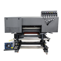 Machine d'impression UV or et argent avec plastifieuse DTF autocollant d'emballage de tasse de bouteille nouvel état 1 an de garantie