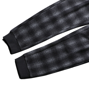 Classic Casual <strong>Men</strong> Elastic Waist Plaid Wool <strong>Pants</strong> - Product Image 4