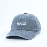 Sombreros deportivos desgastados vintage unisex con logotipo bordado personalizado al por mayor gorras de béisbol de papá de algodón lavado suave sin estructura