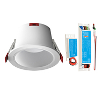 Lampu Downlight COB Spektrum Penuh 12W Bersertifikasi ETL, Baterai 90-180 Menit, Dilengkapi Paket Baterai Darurat
