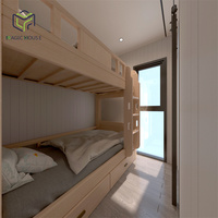 Studio arrière-cour préfabriqué petites maisons Kit de salle de travail maisons Airbnb location de vacances maisons d'été maison conteneur d'habitation hangars
