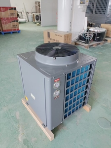 מקור אוויר חום משאבת מים מחמם r410a קירור ייחודי נירוסטה דיור מקור כוח חשמלי - Product Image 4