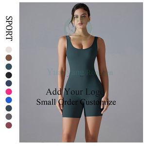 Mono Deportivo <span class=keywords><strong>Muy</strong></span> Elástico para Mujer, Ropa de Gimnasio, Yoga, Traje Deportivo con Tirantes - Product Image 3