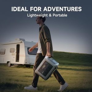 [Nouveau Modèle 2025] Centrale Électrique Portable ALLPOWERS R1500 LITE 1056Wh LiFePO4 4 Prises CA 1600W (3200W en crête) Contrôle par APP Charge Rapide - Product Image 2