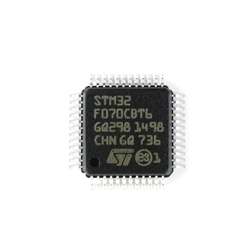 Asli Chip LQFP48 IC MCU 32BIT 128KB Chip mikrokontroler FLASH tersedia STM32F070CBT6 STM32F070CBT6