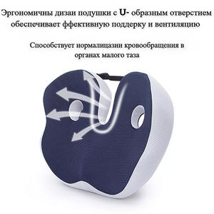 Busa memori nyaman duduk kembang api bantal duduk tulang duduk dan pereda nyeri punggung bokong dan <span class=keywords><strong>Coccyx</strong></span> - Product Image 2