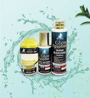 Kit de Soins Égyptiens OEM Marque Privée Réduit les Taches Brunes Super Éclaircissant Crème Visage Sérum Glutathion pour Peaux Foncées