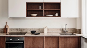 Ensemble d'armoires de cuisine, étagère ouverte, îlot de rangement, four encastré, idéal <span class=keywords><strong>pour</strong></span> les petites ou modernes maisons - Product Image 4