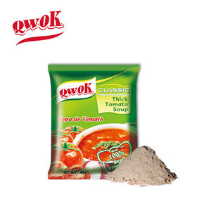 Poudre d'assaisonnement à la tomate Bouillon de soupe instantanée fraîche en paquets 50 g/<span class=keywords><strong>sachet</strong></span> Soupe de tomate mélangée - Product Image 3