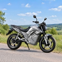 New Arrival Electric Motorcycle with Long Range 72V 40Ah LFP Lithium Battery 80kmh Fast for Adult Daily Street Riding