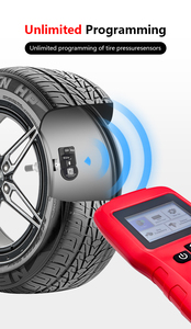 Qqr Q06 TPMS chẩn đoán Scanner công cụ giám sát áp suất lốp hệ thống 315 & 433 Mhz cảm biến Pin Tester cho xe ô tô động cơ phân tích - Product Image 3