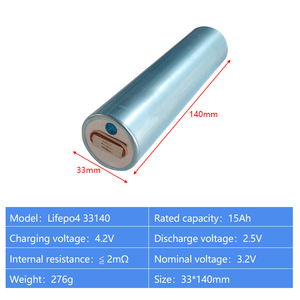 Prezzo Imbattibile: Batteria al Litio Ricaricabile LiFePO4 33140 3.2V 15AH per E-bike/Scooter/ESS/Alimentazione Fai-da-Te - Product Image 3