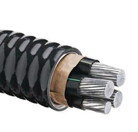 Câble en alliage d'aluminium YJHLV fourni par l'usine, 0,6/1 kV, multiconducteurs, XLPE PVC, câble d'alimentation, fil et câble électriques pour centrale solaire