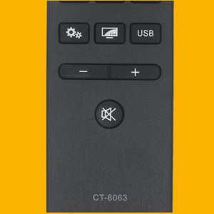 คริสตัลบีดส์รีโมทคอนโทรล CT-8063 สำหรับโตชิบาทีวี 43/50/55U6500C 32/43/48/55L2600C - Product Image 3